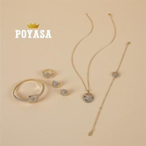 2020 June Caftan wedding jewelry set for women fashion jewelry set copper high quality jewelry set