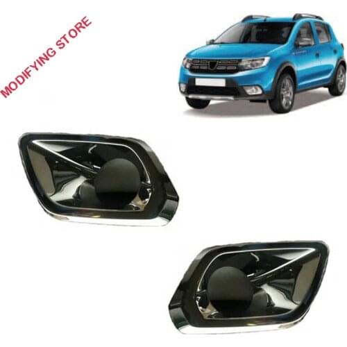 261A20031R 261A30853R FOR FRAME FOG LIGHTS DX CHROME DACIA SANDERO-SANDERO STEPWAY-LOGAN MCV 2009-2016