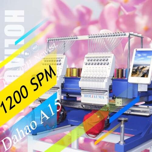 3 Years Quality Warranty!!!Holiauma High Effciency 15 Needles Garments Flat Uae Computerized Embroidery Machine Prices