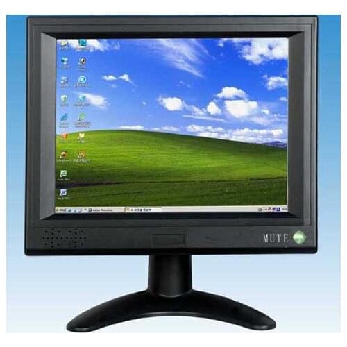 8" LCD desktop touch screen monitor with VGA and gift packaging and hot promotion