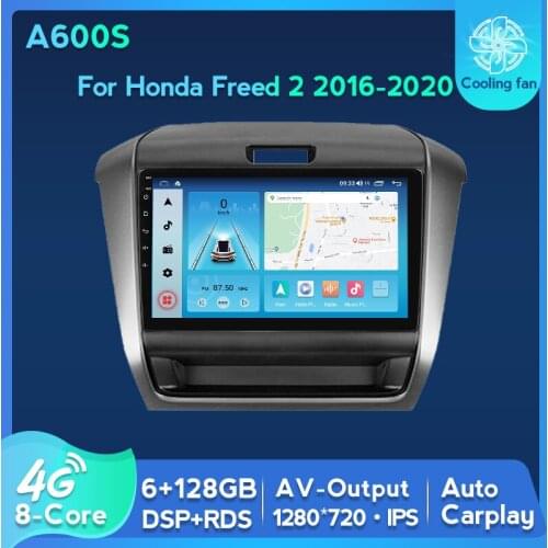 RDS Android Auto Car GPS Navigation Car Multimedia Radio Player For Honda Freed 2 2016 2017 2018 2019 2020 4G LTE SWC Carplay