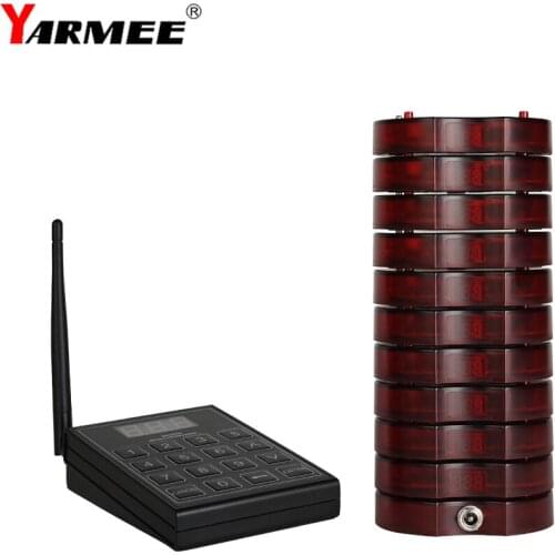 Wireless Pager Restaurant Ordering System In Church Coffee Shop Queue Management System For Calling Customers Vibrating Pagers