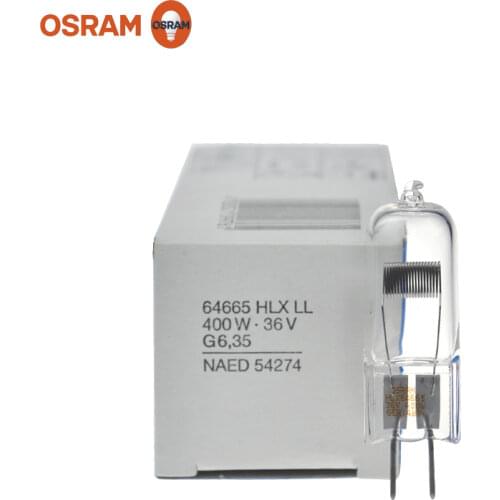 HLX64665 36V400W Halogen Lamp,64665 HLX LL 36V 400W G6.35 NAED 54274 bulb