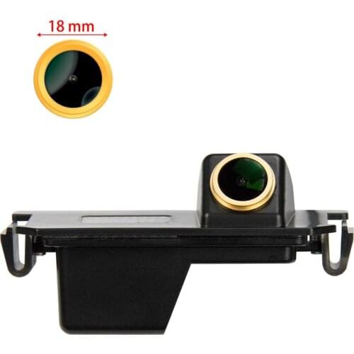 Freezzmi Golden HD Car Rear View Reverse Camera for Hyundai i10 i20 i30 VELOSTER Genesis Tiburon Rohens-Coupe Kia Soul Picanto