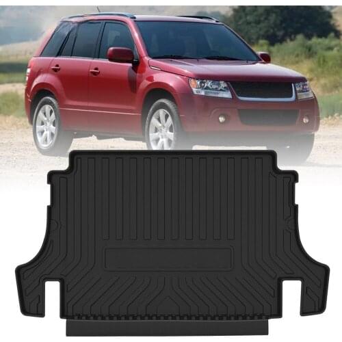 TPE Trunk Mat For Suzuki Grand Vitara 2006 2007-2013 Car Waterproof Non-Slip Custom Rubber 3D Cargo Liner Accessories