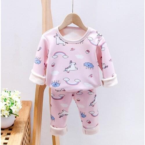 Boys Girls Pajamas Autumn Winter Long sleeve Childrens Clothing Sleepwear Cotton Pyjamas Sets For Kids 2 4 6 8 10 12 Years