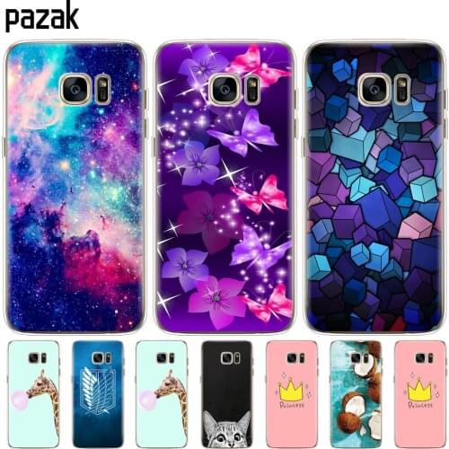 Silicone case For Samsung S6 G920 G920F G920A soft tpu Cover For Samsung Galaxy S6 edge G925F G925I G925A G925T fundas Phone bag