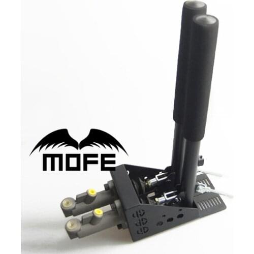 SPECIAL OFFER Lockable + Double 40cm Handles + Dual 0.75" Master Cylinders Hydraulic Drift Hand Brake Rally Handbrake