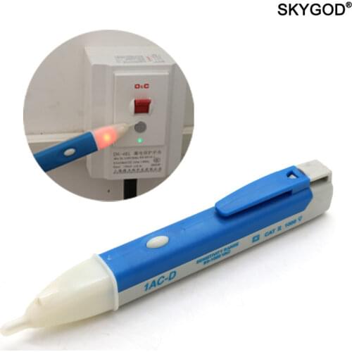 1PCS Non-contact Smart Test Pen with Lighting LED Firewire Sound and Light Alarm Safety Sensor Test Pen