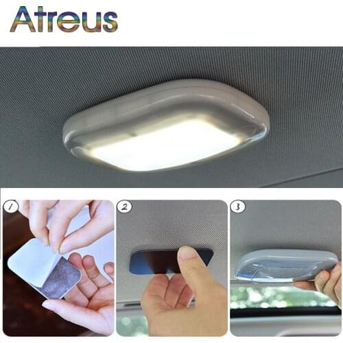 12V Car Interior Grille LED Reading Lamp Decoration for Opel Insignia VW Golf 4 7 5 MK4 Peugeot 206 207 208 508 Touareg Tiguan