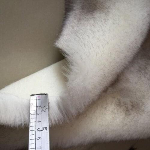 2000g New extra thick dyed pointed bear fox fur plush fabric high-grade imitation faux fur diy fabric collar cushion decoration