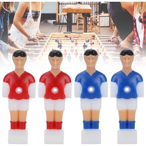 4Pcs Foosball Player Football Foosball Men Table Guys Table Football Machine Accessory for Table Soccer Games Entertainment
