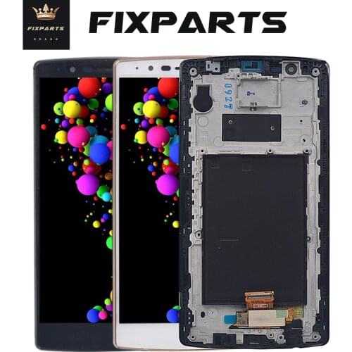 5.5" ORIGINAL Display for LG G4 LCD H815 Display Touch Screen with Frame for LG G4 LCD Replacment H810 H811 H815 LCD