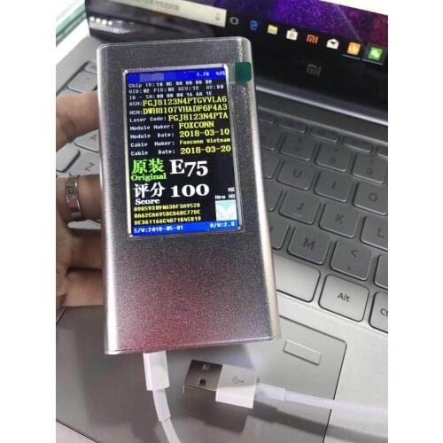 50 pcs/lote original de foxconn 8ic 1m/3ft e75 chip usb cabo de dados carregador para 5 5S 6s 7plus 8 8pl x com nova caixa