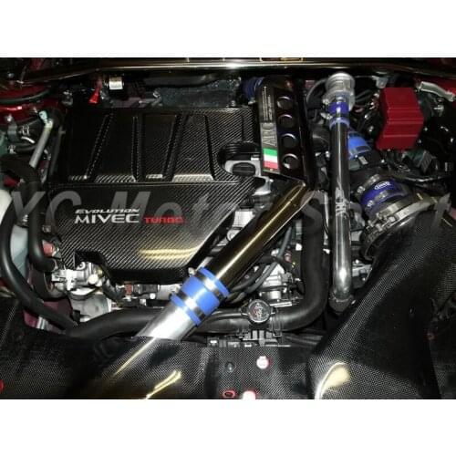 Car Accessories Carbon Fiber Engine Cover Fit For 2008-2012 EVO X EVO 10 Style Engine Cover without LOGO