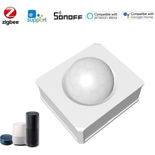 SONOFF SNZB-03 ZigBee Motion Sensor Wireless Dual Infrared Detector PIR Motion Sensor Work with ZigBee Bridge via eWeLink APP