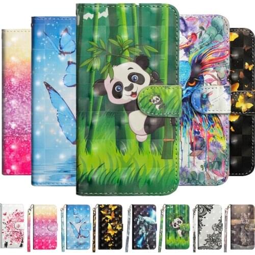 Phone Case For Xiaomi Redmi NOTE 8 Flip stand Book PU Leather Case 3D Painted Wallet smart Case For Xiaomi redmi NOTE8 PRO Cover