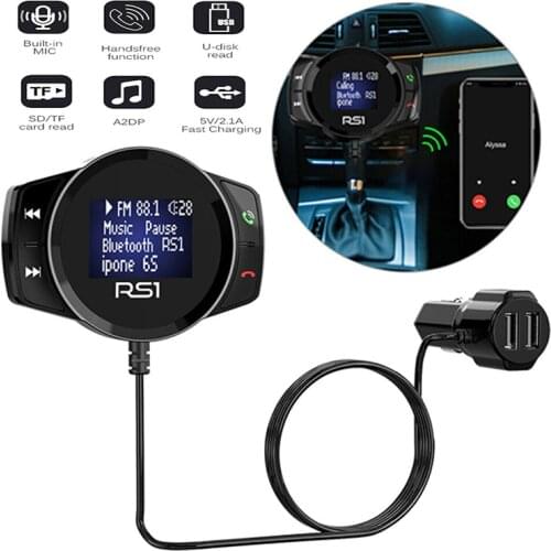 FM Modulator for Auto Handsfree Car Radio Power FM Transmitter Wireless Car Kit MP3 Audio Player Car Wireless Handsfree Kit