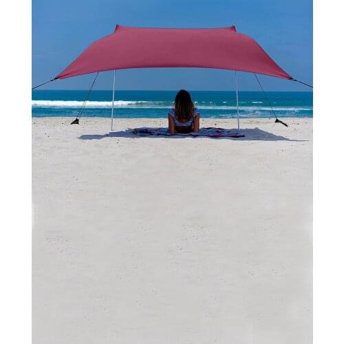 Fuchsia Beach Canopy Awning-Beach Umbrella