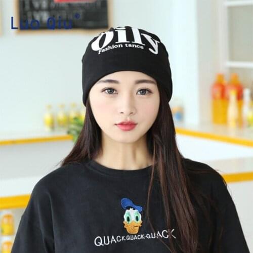2019 New Simple Fashion Headwear Womens hats Female Winter Caps Star hats ladies spring and autumn Hip-hot Skullies Beanies