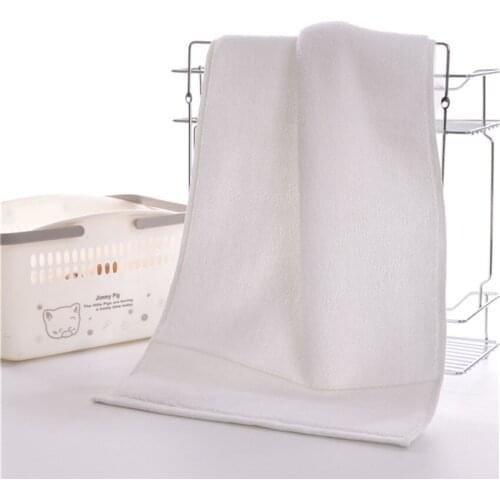 2Pcs High Quality 36*76Cm Face Towels Egyptian Cotton Face Towel Bathroom Solid Color Sports Towel 5 Star Hotel Home Use