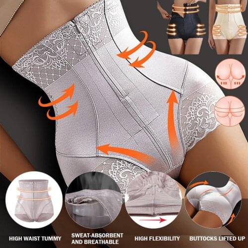 Waist Trainer Butt Lifter Panties Body Shaper Slimming Underwear Shapewear Binder Modeling Strap Gaine Ventre Tummy Belt
