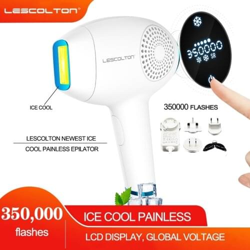 Lescolton 4 in 1 Ice Cool Laser Hair Remover T011C Permanent IPL Epilator For Home Bikini Trimmer Electric Photoepilator