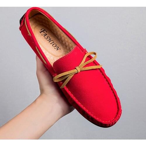Men Casual Shoes Fashion Men Shoes Genuine Leather Men Loafers Moccasins Slip On Mens Flats Male Driving Shoes
