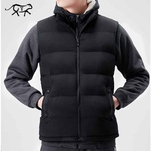 Vest Men New Autumn Winter Warm Sleeveless Jackets Waistcoat Slim Fit Mens Vests Fashion Casual Coats Male Large Size M-7XL