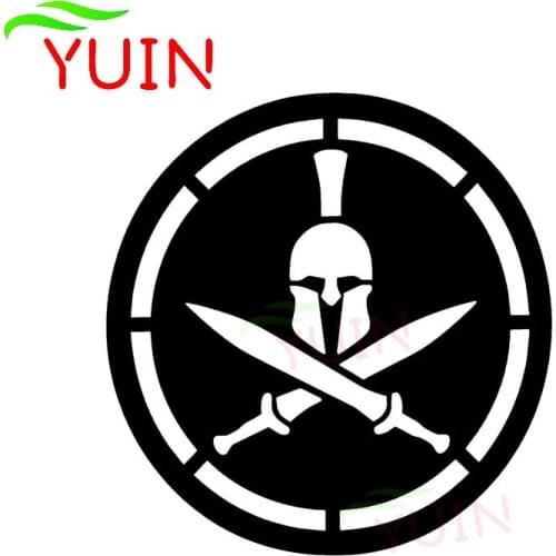 Spartan Molon Rabe Car Sticker Fashion PVC Bumper Fuel Tank Cover Decoration Accessories High Quality Waterproof Sunscreen Decal