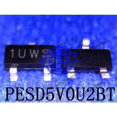 New Original PESD5V0U2BT Printing 1UW SOT-23