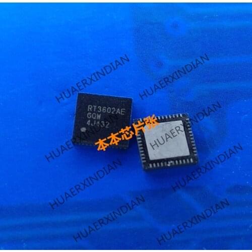 New RT3602AEGQW RT3602AE GQW QFN high quality