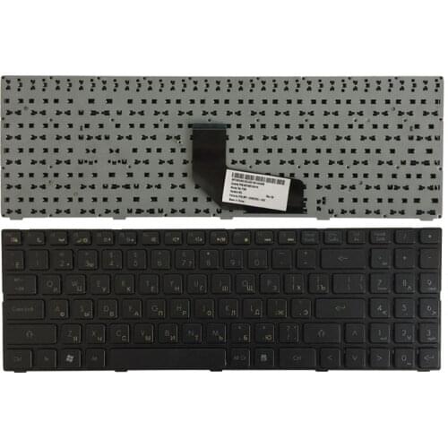 Russian Keyboard for DNS TWC K580S i5 i7 D0 D1 D2 D3 K580N K580C K620C AETWC700010 MP-09R63SU-920 RU Black with frame
