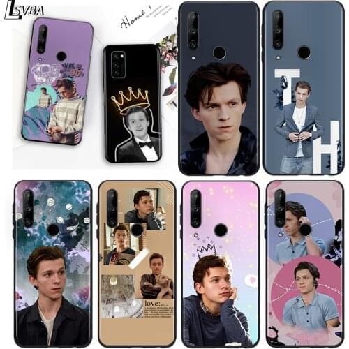 Tom Holland Silicone Cover For Honor 8S 8C 8X MAX 8 A 7S 7A 7C Play 3E Prime Pro 2020 2019 Black Soft Phone Case