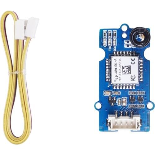 Grove - LoRa-E5 (STM32WLE5JC), EU868/US915, LoRaWAN supported,Easy control by AT command via UART connection