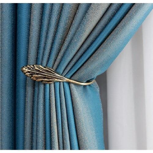 High-end Light Curtains for Living Dining Room Bedroom Luxury Curtain Fabrics Simple and Modern American Jacquard Highprecision