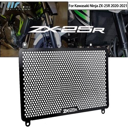 ZX25R Motorcycle Accessories Radiator Protective Cover Grill Guard Grille Protector For Kawasaki Ninja ZX-25R ZX 25R 2020 2021