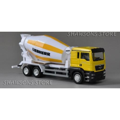 1:64 Diecast Vehicle Model Toy Man Concrete Mixer Truck H904 Model Replica