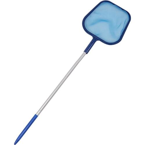 162cm 5.3Ft Swimming Pool Accessories Leaf Skimmer Net w/ Aluminum Pole Skim Fine Debris Fine Mesh for Spa Pond