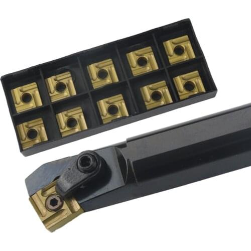 1pc S20R-MSKNR12 S25S-MSKNR12 S32T-MSKNL12 Internal Turning Tool Holder SNMG12 Carbide Inserts Lathe Bar CNC Cutting Tools Set