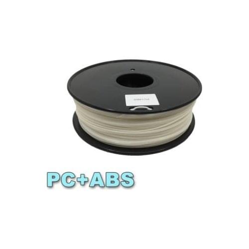 1.75mm ABS+PC 1Kg Premium Filament for 3D Printer Polycarbonate Filament Strong Thermoplastic Temperature-Resistance