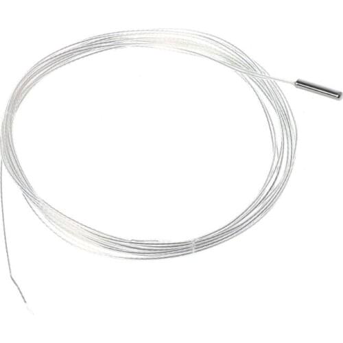 B03D PT1000 3mm*15mm Probe 1/3DIN Temperature Sensor Platinum Resistance RTD 2m 2Wire