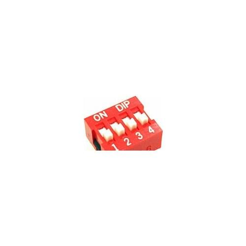 FREE SHIPPING 10PCSx 100% Original NDS-04 4P 2.54mm DIP Switch NDS-04-V