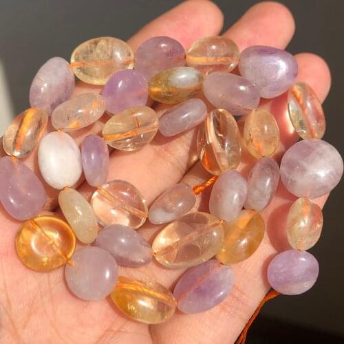 7-10mm Natural Mixed Crystal Stone Beads Irregular Freeform Beads for Diy Bracelet Accessories Jewellery Making15