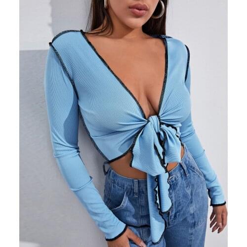 COMFY ONE Women's Cropped T-shirts