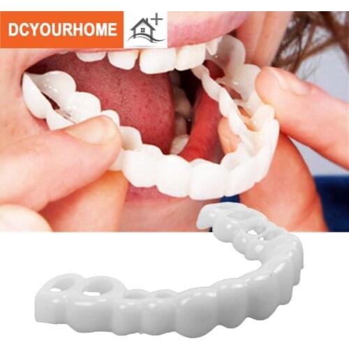 Natural Snaps On Teeth Cosmetic Secure Smile Instant Veneers Dental