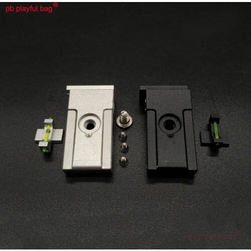 PB Playful Bag Outdoor Sports CS Game Gel Ball Gun MST2011 Upgrade Material Optical Fiber Machine Aiming CNC Toy Parts SG04