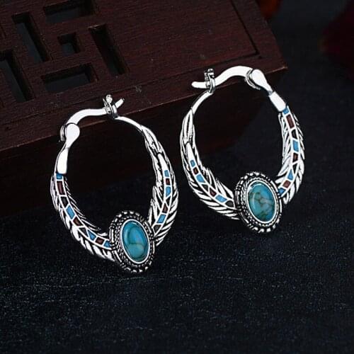Classic Eagle Feather Earring Luxury Hoop Earrings Fashion Jewelry Womens Accessories for Female Party Wedding Earrings