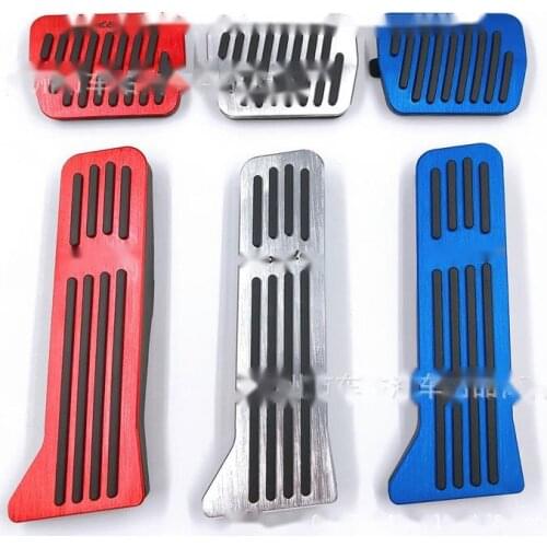 Car Pedal Cover Fit For It Is Suitable For Mazda Angkesaila Accelerator Pedal, Non Perforated Aluminum Alloy Anti Slip Pedal