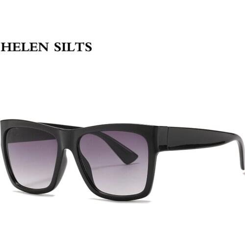 Oversized Square Sunglasses Women New Fashion Gradient Shades Sunglasses Men Vintage Big Frame Glasses Female Oculos UV400 H145